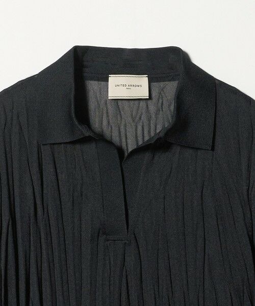 UNITED ARROWS / ユナイテッドアローズ ニット・セーター | ランダム プリーツ ニット ‐ウォッシャブル‐ | 詳細3