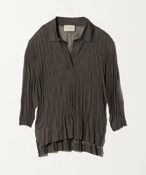 UNITED ARROWS / ユナイテッドアローズ ニット・セーター | ランダム プリーツ ニット ‐ウォッシャブル‐（MOCA）