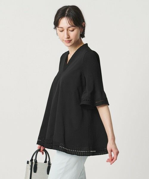 UNITED ARROWS / ユナイテッドアローズ ニット・セーター | Vネック ニットチュニック | 詳細2