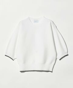 UNITED ARROWS / ユナイテッドアローズ ニット・セーター | ハマグリステッチ パフスリーブ ニット ‐ウォッシャブル‐