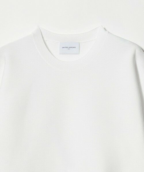 UNITED ARROWS / ユナイテッドアローズ ニット・セーター | ハマグリステッチ パフスリーブ ニット ‐ウォッシャブル‐ | 詳細1