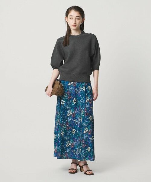 UNITED ARROWS / ユナイテッドアローズ ニット・セーター | ハマグリステッチ パフスリーブ ニット ‐ウォッシャブル‐ | 詳細4