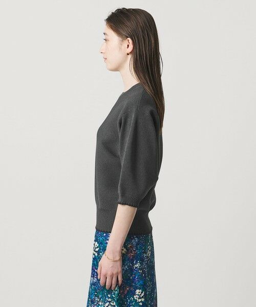 UNITED ARROWS / ユナイテッドアローズ ニット・セーター | ハマグリステッチ パフスリーブ ニット ‐ウォッシャブル‐ | 詳細6