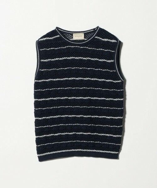 UNITED ARROWS / ユナイテッドアローズ ベスト | YTM ラメ ベスト ‐ウォッシャブル‐（NAVY）