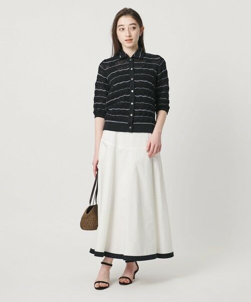 UNITED ARROWS / ユナイテッドアローズ カーディガン・ボレロ | YTM ラメ ニットポロ カーディガン ‐ウォッシャブル‐ | 詳細7