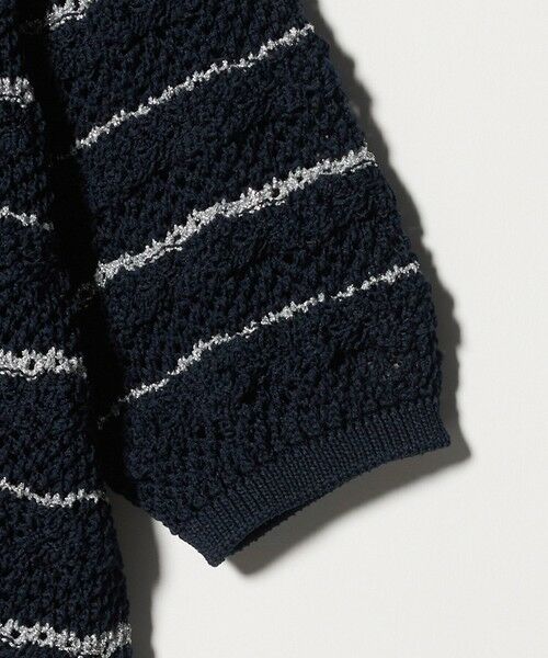 UNITED ARROWS / ユナイテッドアローズ カーディガン・ボレロ | YTM ラメ ニットポロ カーディガン ‐ウォッシャブル‐ | 詳細7