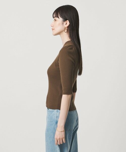 UNITED ARROWS / ユナイテッドアローズ ニット・セーター | リブ Vネック ニット ‐ウォッシャブル‐ | 詳細7