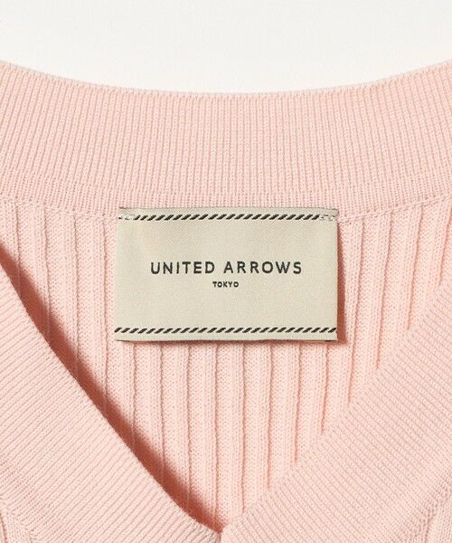UNITED ARROWS / ユナイテッドアローズ ニット・セーター | リブ Vネック ニット ‐ウォッシャブル‐ | 詳細9