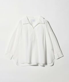 UNITED ARROWS / ユナイテッドアローズ シャツ・ブラウス | スキッパー プルオーバー 8分袖 シャツ
