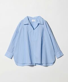 UNITED ARROWS / ユナイテッドアローズ シャツ・ブラウス | スキッパー プルオーバー 8分袖 シャツ