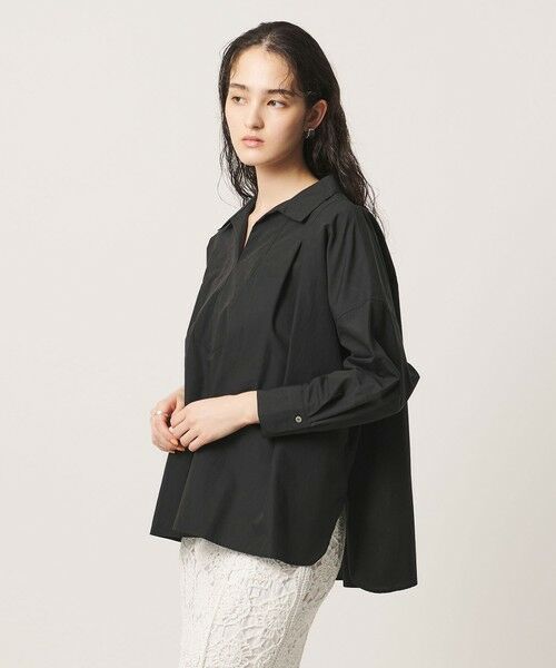 UNITED ARROWS / ユナイテッドアローズ シャツ・ブラウス | スキッパー プルオーバー 8分袖 シャツ | 詳細6