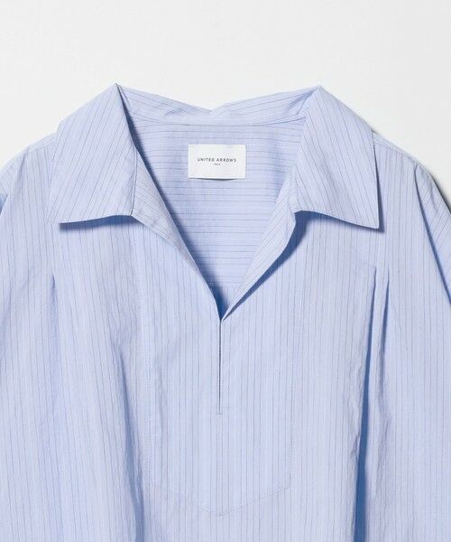 UNITED ARROWS / ユナイテッドアローズ シャツ・ブラウス | スキッパー プルオーバー 8分袖 シャツ | 詳細20