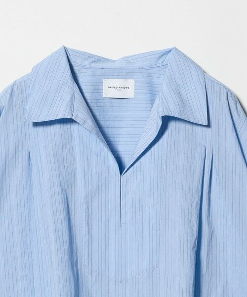UNITED ARROWS / ユナイテッドアローズ シャツ・ブラウス | スキッパー プルオーバー 8分袖 シャツ | 詳細6