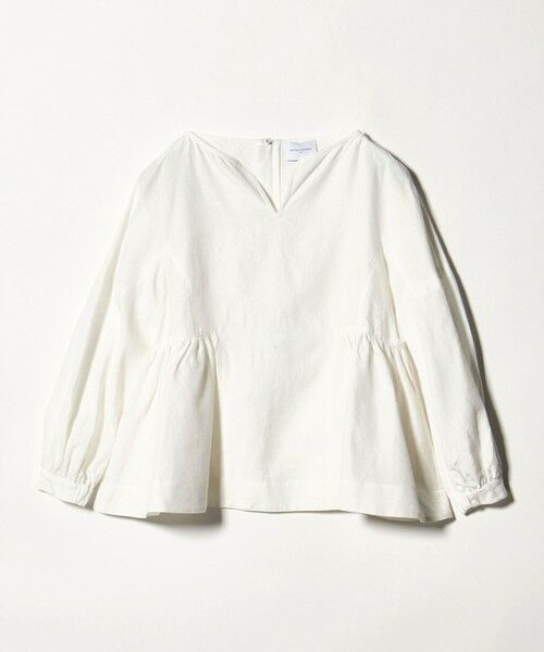 UNITED ARROWS / ユナイテッドアローズ シャツ・ブラウス | リネン スキッパー ペプラム ブラウス ‐ウォッシャブル‐ | 詳細6