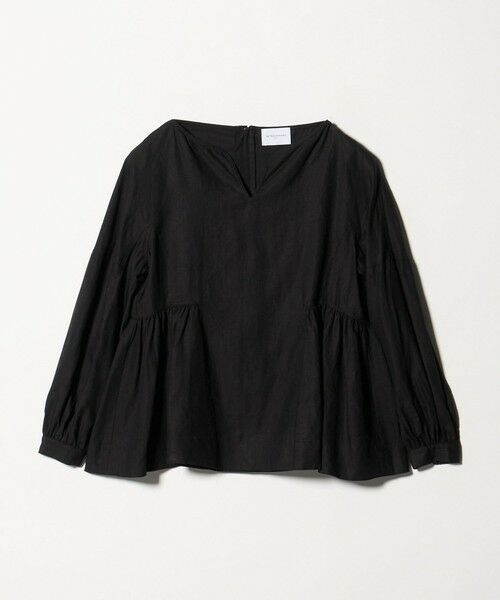 UNITED ARROWS / ユナイテッドアローズ シャツ・ブラウス | リネン スキッパー ペプラム ブラウス ‐ウォッシャブル‐ | 詳細14