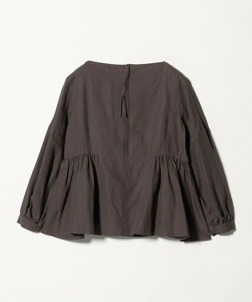 UNITED ARROWS / ユナイテッドアローズ シャツ・ブラウス | リネン スキッパー ペプラム ブラウス ‐ウォッシャブル‐ | 詳細5