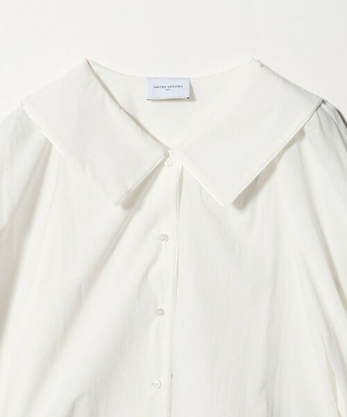 UNITED ARROWS / ユナイテッドアローズ シャツ・ブラウス | ビック カラー ブラウス ‐ウォッシャブル‐ | 詳細1