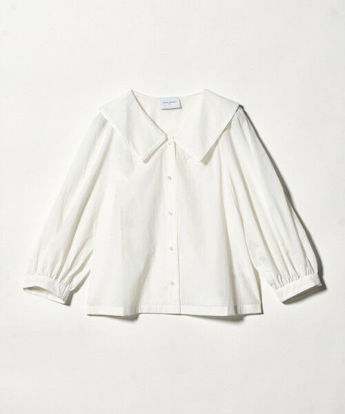 UNITED ARROWS / ユナイテッドアローズ シャツ・ブラウス | ビック カラー ブラウス ‐ウォッシャブル‐（OFF WHITE）