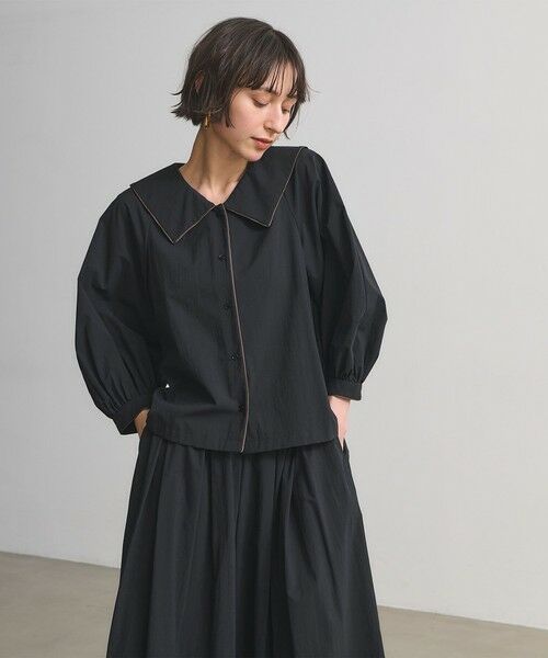 UNITED ARROWS / ユナイテッドアローズ シャツ・ブラウス | ビック カラー ブラウス ‐はっ水 ウォッシャブル‐ | 詳細11