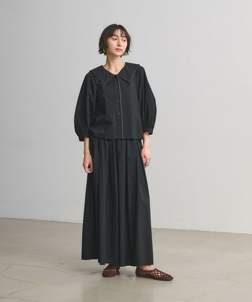 UNITED ARROWS / ユナイテッドアローズ シャツ・ブラウス | ビック カラー ブラウス ‐はっ水 ウォッシャブル‐ | 詳細13