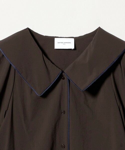 UNITED ARROWS / ユナイテッドアローズ シャツ・ブラウス | ビック カラー ブラウス ‐はっ水 ウォッシャブル‐ | 詳細21