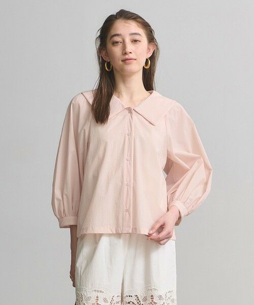 UNITED ARROWS / ユナイテッドアローズ シャツ・ブラウス | ビック カラー ブラウス ‐はっ水 ウォッシャブル‐ | 詳細25