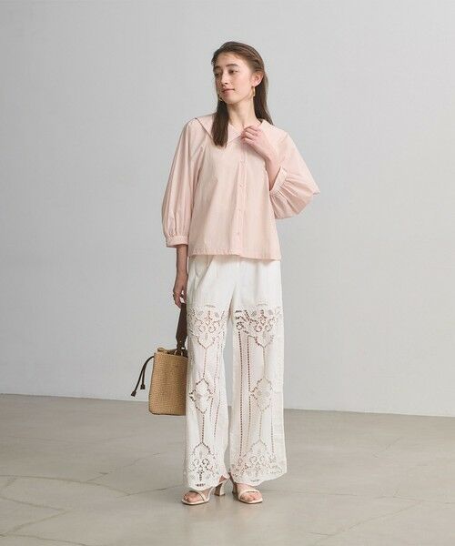 UNITED ARROWS / ユナイテッドアローズ シャツ・ブラウス | ビック カラー ブラウス ‐はっ水 ウォッシャブル‐ | 詳細26