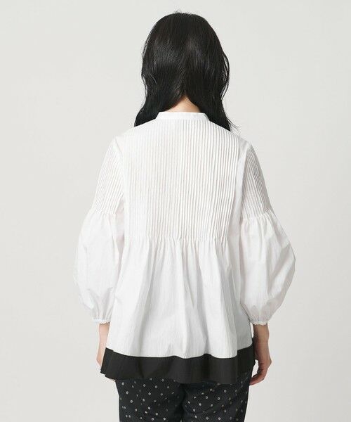 UNITED ARROWS / ユナイテッドアローズ シャツ・ブラウス | ピンタック バンドカラー ブラウス | 詳細8