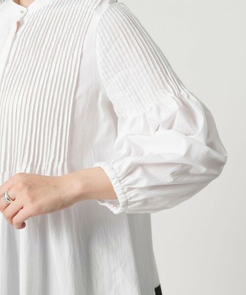 UNITED ARROWS / ユナイテッドアローズ シャツ・ブラウス | ピンタック バンドカラー ブラウス | 詳細10