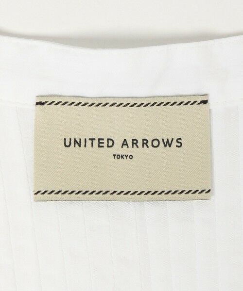 UNITED ARROWS / ユナイテッドアローズ シャツ・ブラウス | ピンタック バンドカラー ブラウス | 詳細13