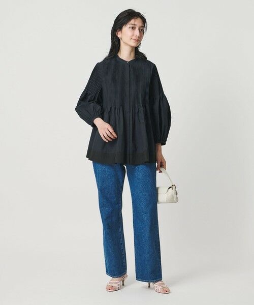 UNITED ARROWS / ユナイテッドアローズ シャツ・ブラウス | ピンタック バンドカラー ブラウス | 詳細21