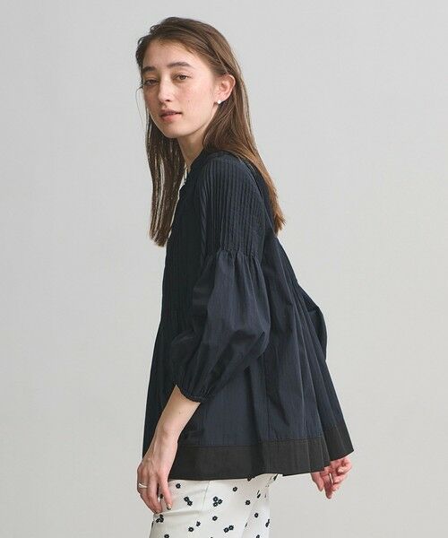 UNITED ARROWS / ユナイテッドアローズ シャツ・ブラウス | ピンタック バンドカラー ブラウス | 詳細16
