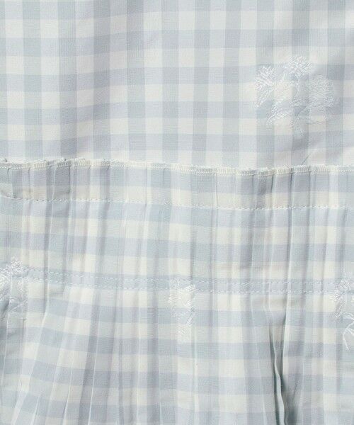 UNITED ARROWS / ユナイテッドアローズ シャツ・ブラウス | ギンガムチェック フラワー ジャガード ブラウス ‐ウォッシャブル‐ | 詳細14