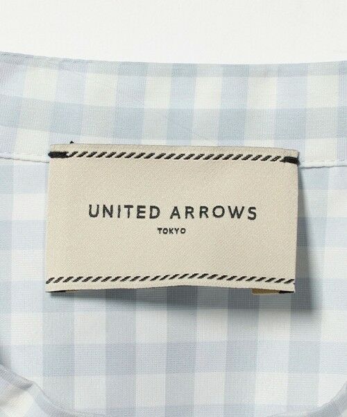 UNITED ARROWS / ユナイテッドアローズ シャツ・ブラウス | ギンガムチェック フラワー ジャガード ブラウス ‐ウォッシャブル‐ | 詳細15