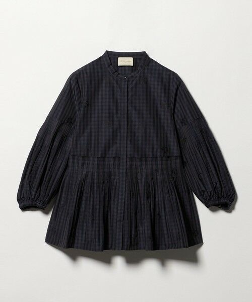 UNITED ARROWS / ユナイテッドアローズ シャツ・ブラウス | ギンガムチェック フラワー ジャガード ブラウス ‐ウォッシャブル‐ | 詳細23