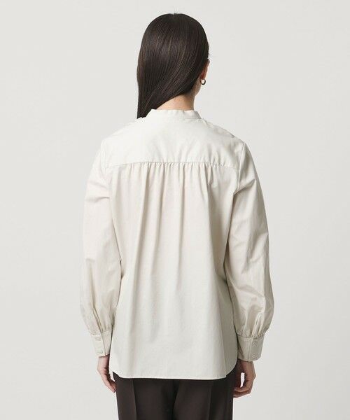 UNITED ARROWS / ユナイテッドアローズ シャツ・ブラウス | サテン エンブロイダリーフラワー シャツ ブラウス | 詳細16