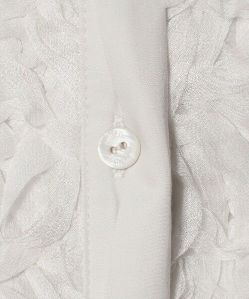 UNITED ARROWS / ユナイテッドアローズ シャツ・ブラウス | サテン エンブロイダリーフラワー シャツ ブラウス | 詳細22