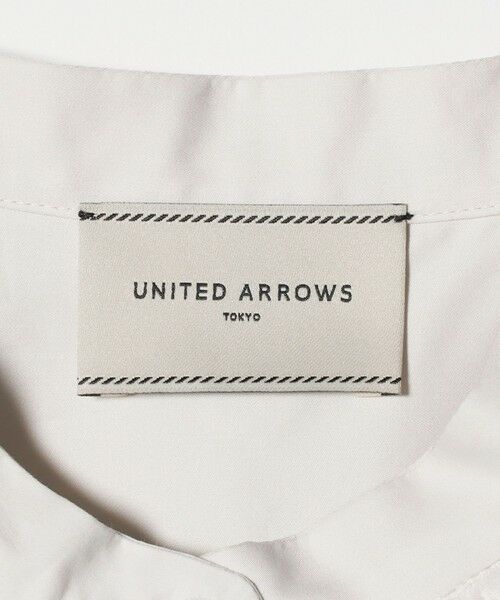 UNITED ARROWS / ユナイテッドアローズ シャツ・ブラウス | サテン エンブロイダリーフラワー シャツ ブラウス | 詳細24