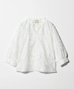 UNITED ARROWS / ユナイテッドアローズ シャツ・ブラウス | ラメ カット ジャガード ブラウス ‐ウォッシャブル‐