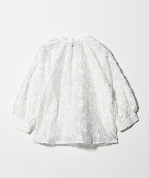 UNITED ARROWS / ユナイテッドアローズ シャツ・ブラウス | ラメ カット ジャガード ブラウス ‐ウォッシャブル‐ | 詳細1