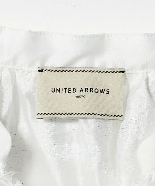 UNITED ARROWS / ユナイテッドアローズ シャツ・ブラウス | ラメ カット ジャガード ブラウス ‐ウォッシャブル‐ | 詳細13