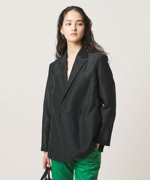 UNITED ARROWS / ユナイテッドアローズ テーラードジャケット | シアー テーラードジャケット ‐ウォッシャブル‐ | 詳細1