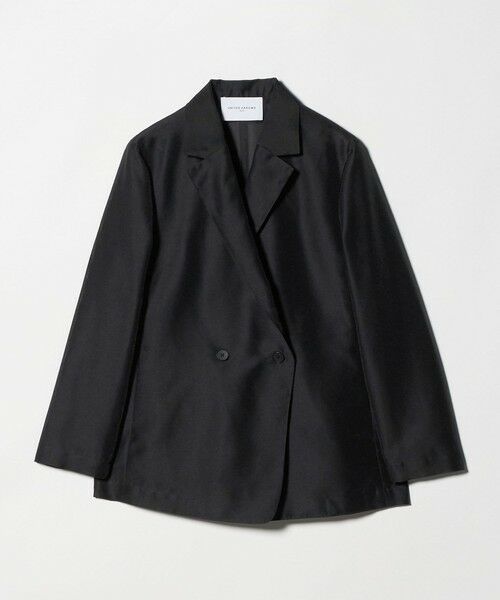 UNITED ARROWS / ユナイテッドアローズ テーラードジャケット | シアー テーラードジャケット ‐ウォッシャブル‐（BLACK）