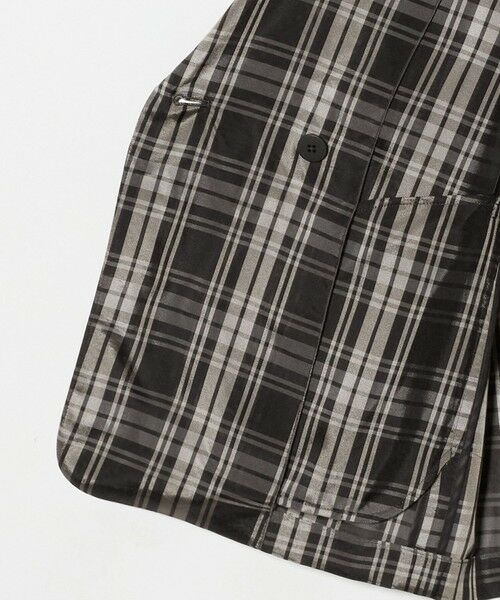 UNITED ARROWS / ユナイテッドアローズ テーラードジャケット | シアー テーラード チェック ジャケット ‐ウォッシャブル‐ | 詳細13