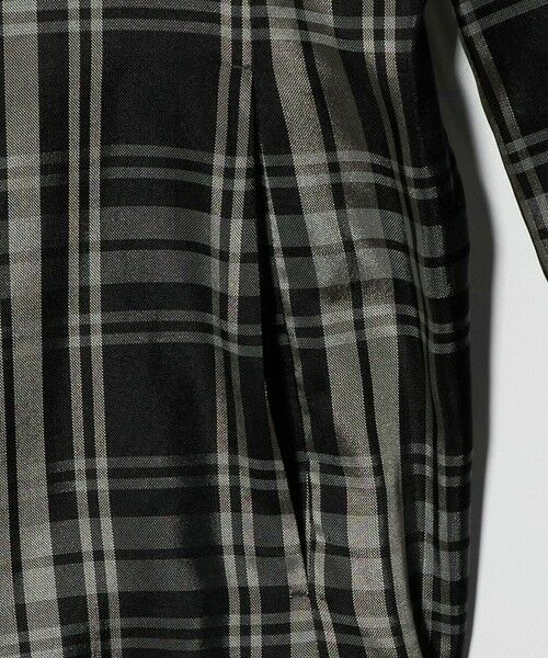 UNITED ARROWS / ユナイテッドアローズ テーラードジャケット | シアー テーラード チェック ジャケット ‐ウォッシャブル‐ | 詳細4