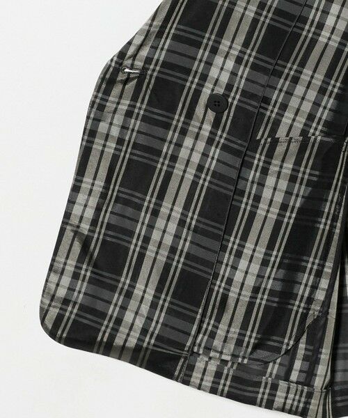 UNITED ARROWS / ユナイテッドアローズ テーラードジャケット | シアー テーラード チェック ジャケット ‐ウォッシャブル‐ | 詳細7