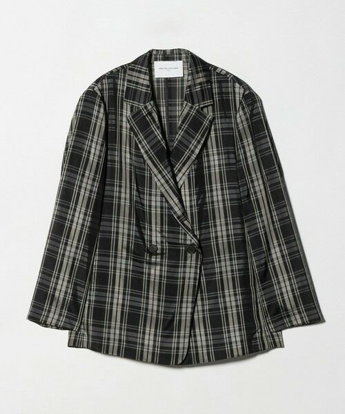 UNITED ARROWS / ユナイテッドアローズ テーラードジャケット | シアー テーラード チェック ジャケット ‐ウォッシャブル‐（その他1）