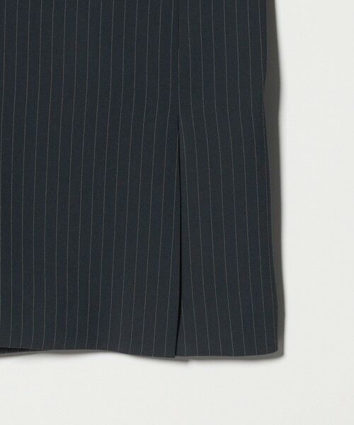 UNITED ARROWS / ユナイテッドアローズ ベスト | Drapy ピンストライプ テーラード ミドル ベスト | 詳細4