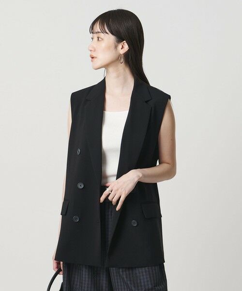 UNITED ARROWS / ユナイテッドアローズ ベスト | Drapy テーラード ミドル ベスト | 詳細2