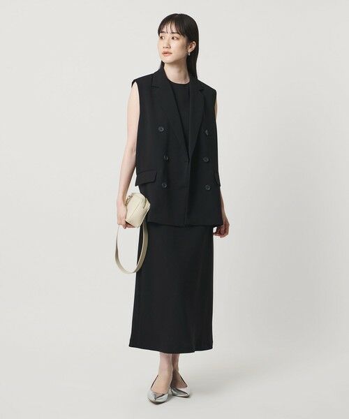 UNITED ARROWS / ユナイテッドアローズ ベスト | Drapy テーラード ミドル ベスト | 詳細4